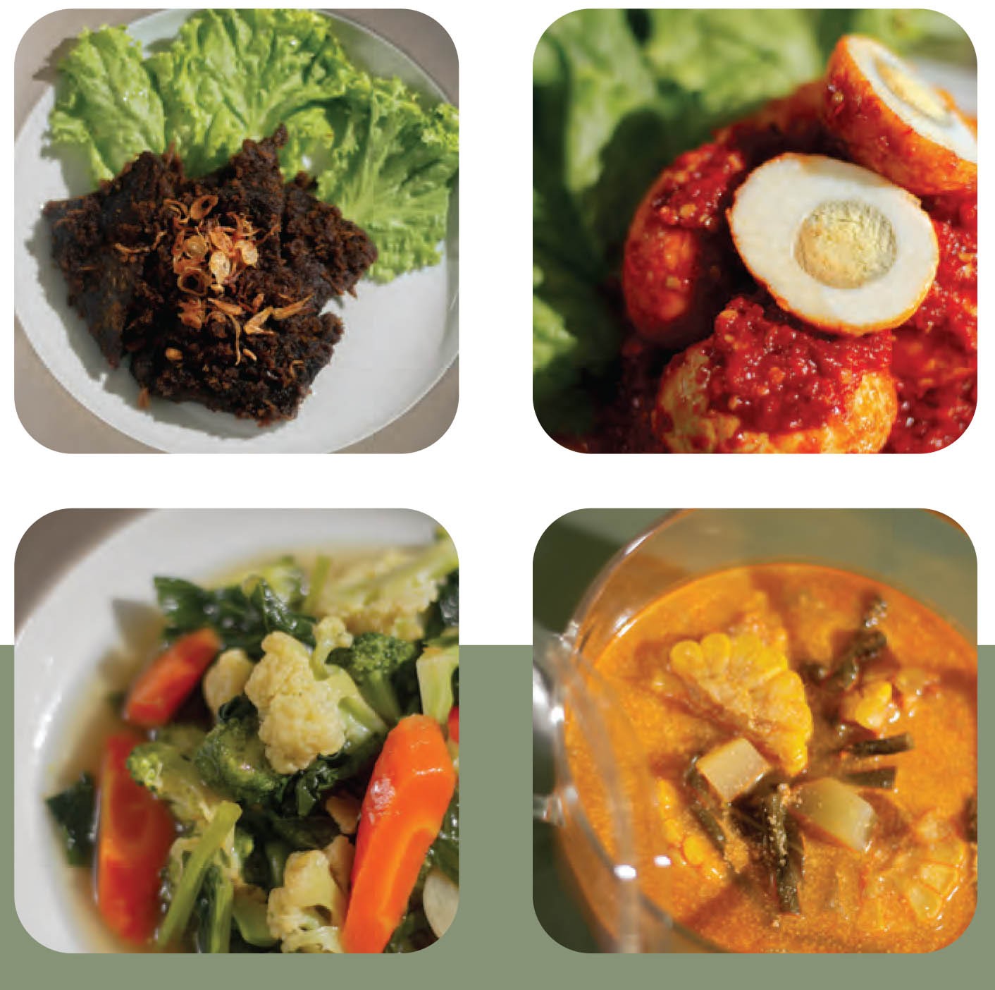 Nasi + 3 Sayur